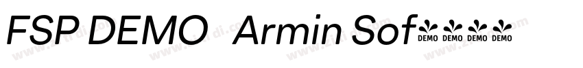 FSP DEMO   Armin Sof字体转换
